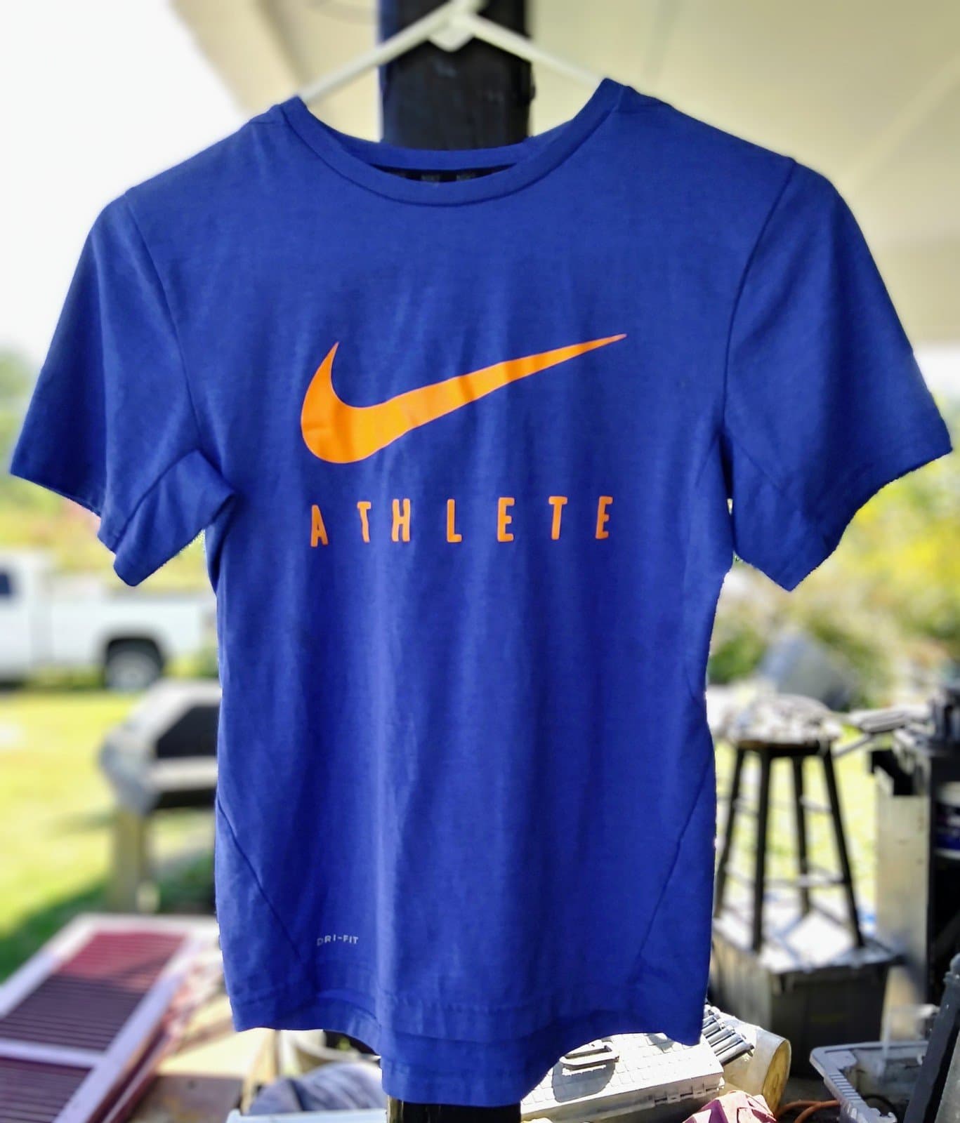 Nike Blue Dri-Fit Boys T-Shirt - Image 1