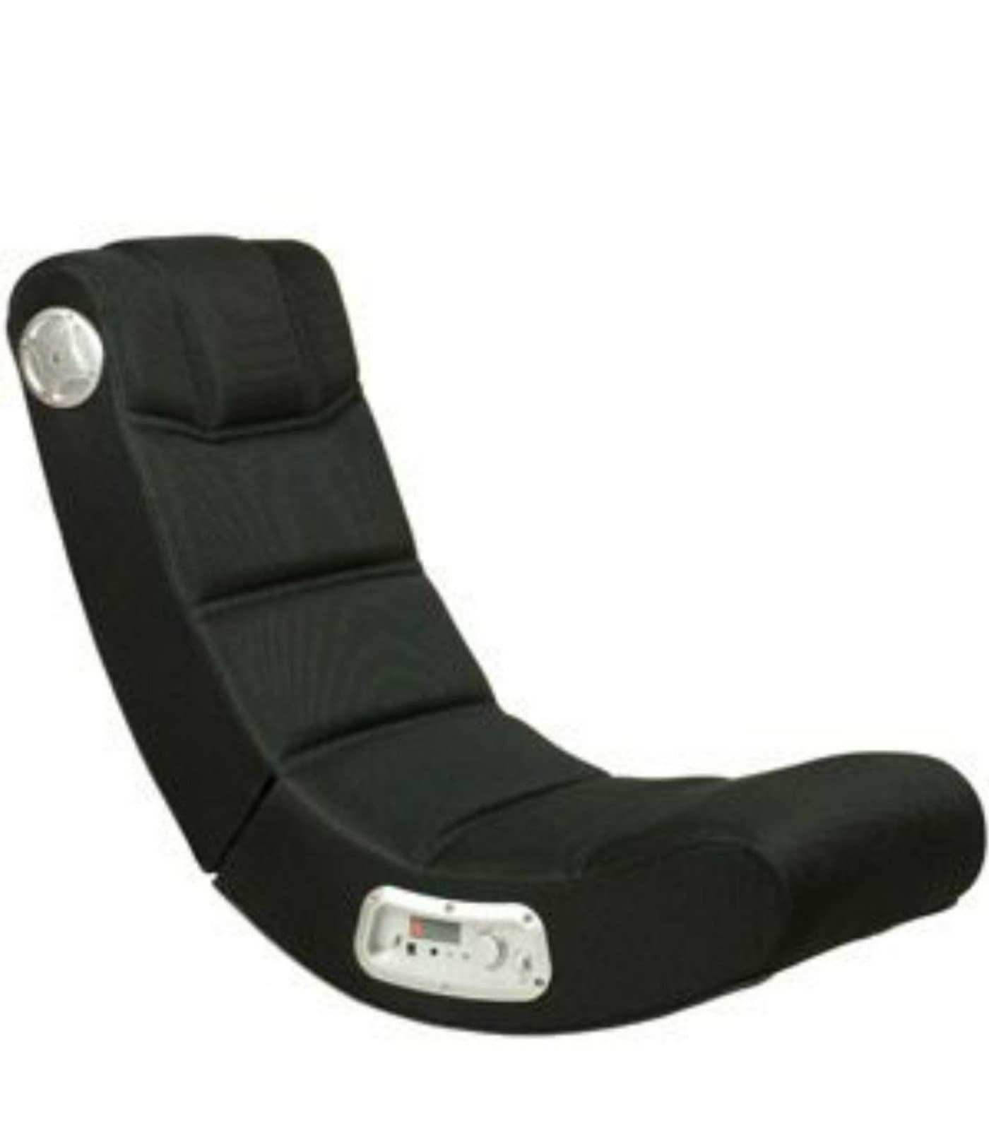 ACE BAYOU CORP/ Audio Black Folding Gaming Chair Surround Sound - Image 1