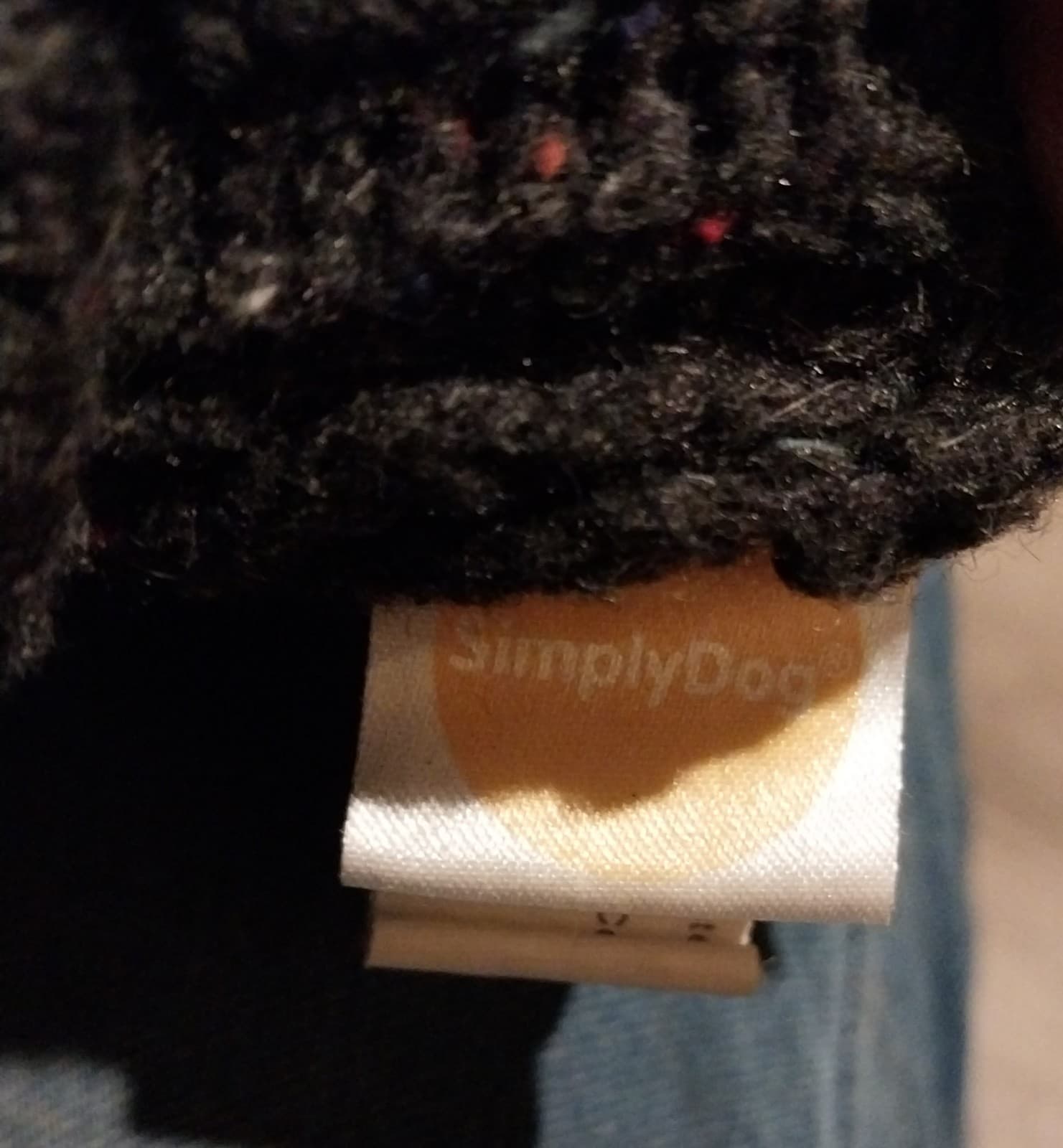 SimplyDog Dark Grey Dog Sweater. Size Large - Thumbnail 3