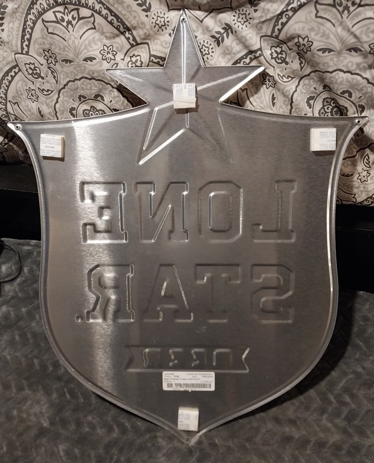 Lone Star Beer Metal Sign - (San Antonio) - Thumbnail 2