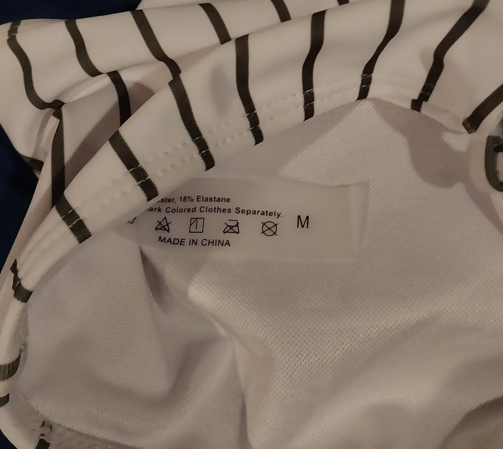 Shein Green & White Bikini. Never Worn. - Thumbnail 5