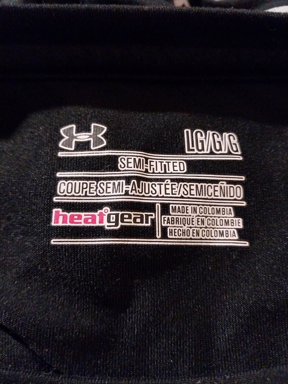 EUC Under Armour HeatGear 2014 TOUGH MUDDER FINISHER T Shirt Tee BLACK ORANGE LG - Thumbnail 3