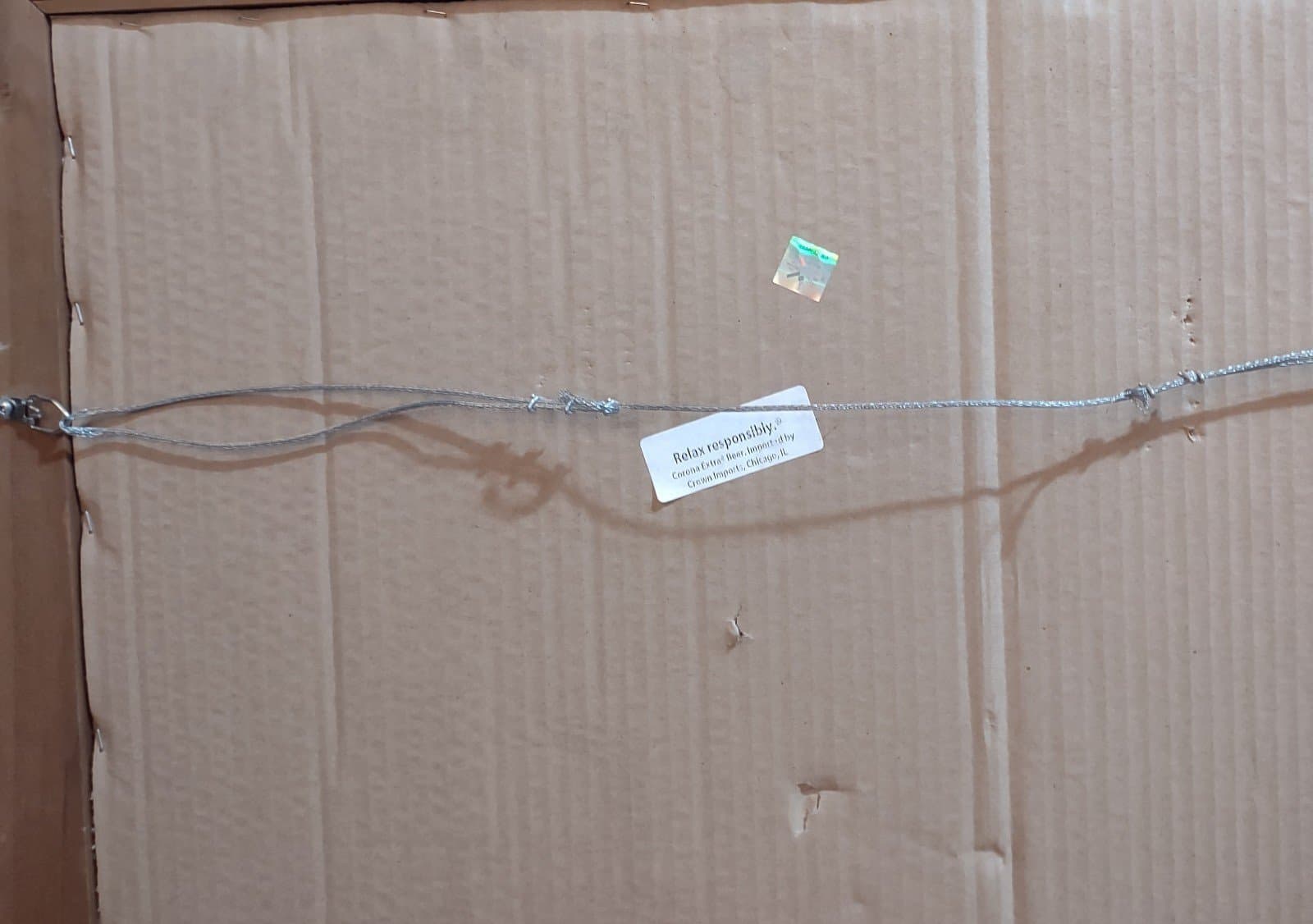 Corona Extra Printed Mirror Red Sign. Mirror 26"x24". Frame&Mirror 24"x22 - Thumbnail 4