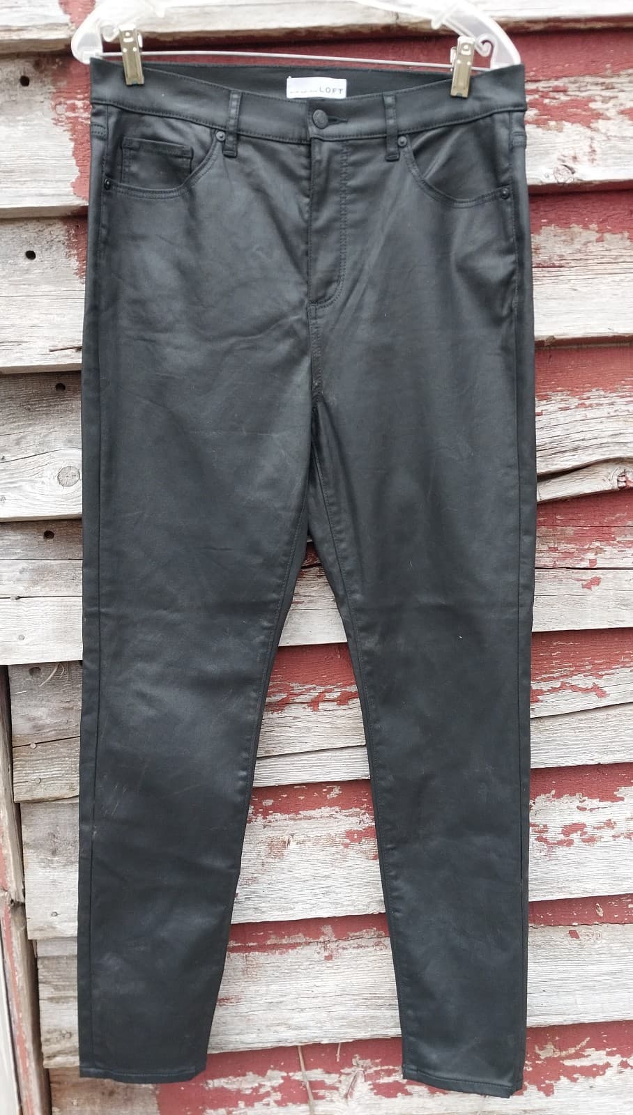 LOFT Skinny Black Women's Jeans. Waist size 30" - Image 1