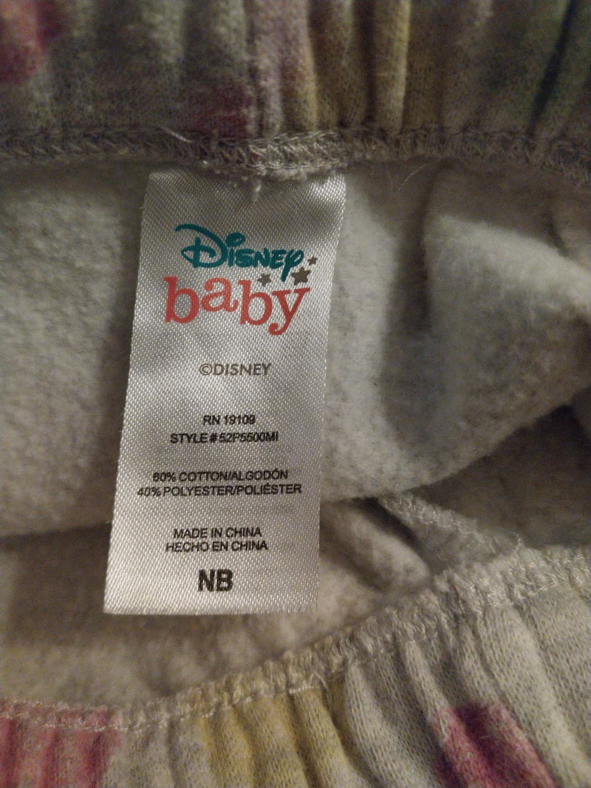 Disney Baby Leggings. Size NB - Thumbnail 3
