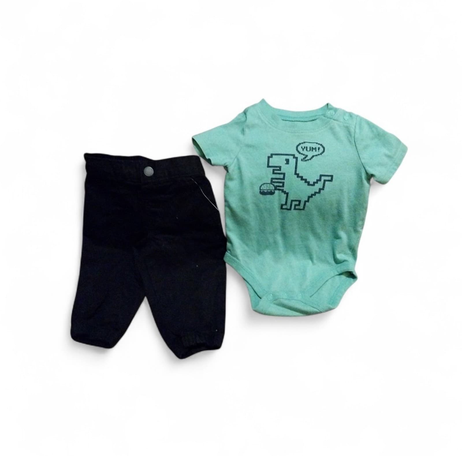 Garanimals 2 Piece Outfit With Dinosaur Design - Image 1