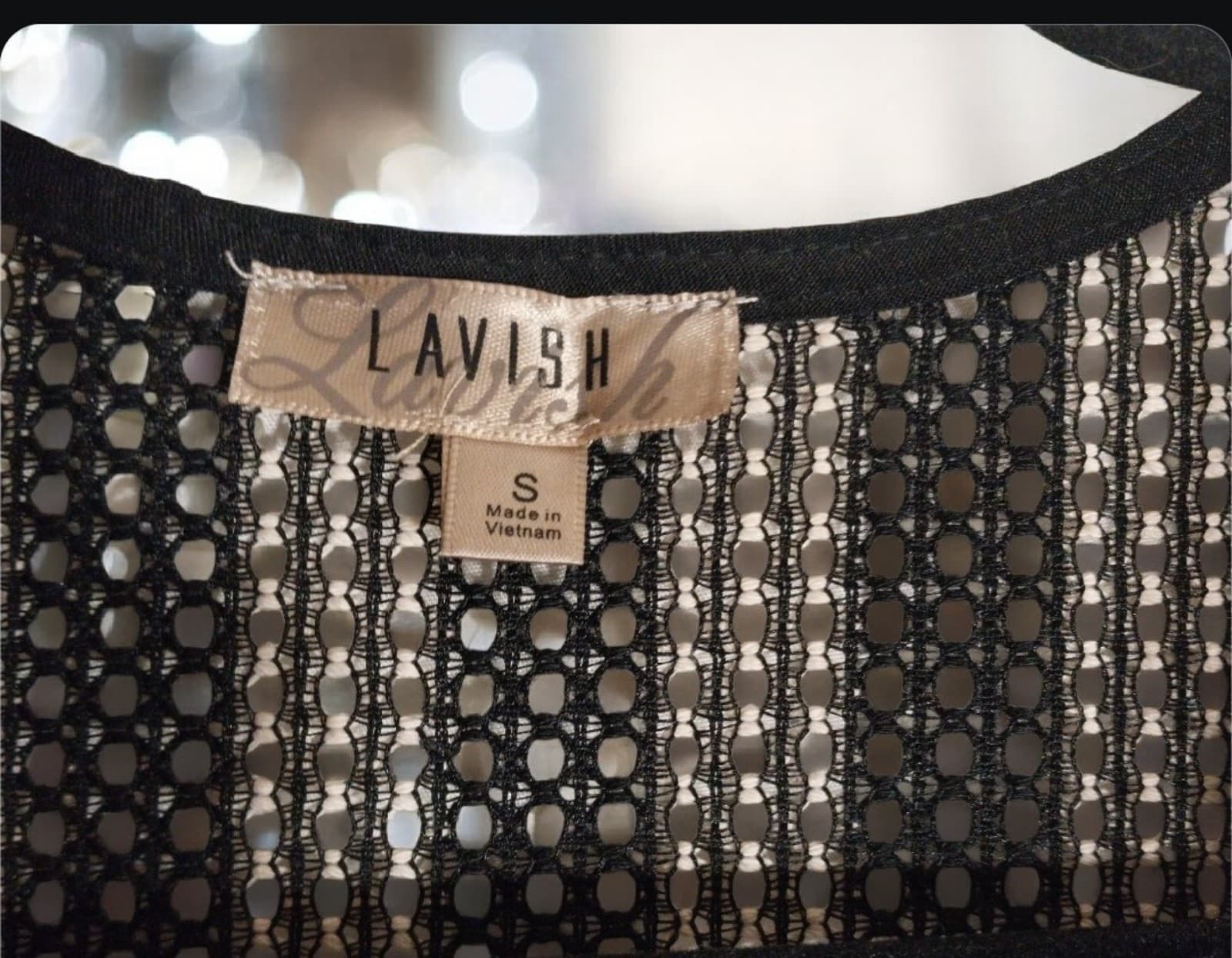 Lavish- Women's Small Striped Knit Duster Sweater Lightweight - Thumbnail 3