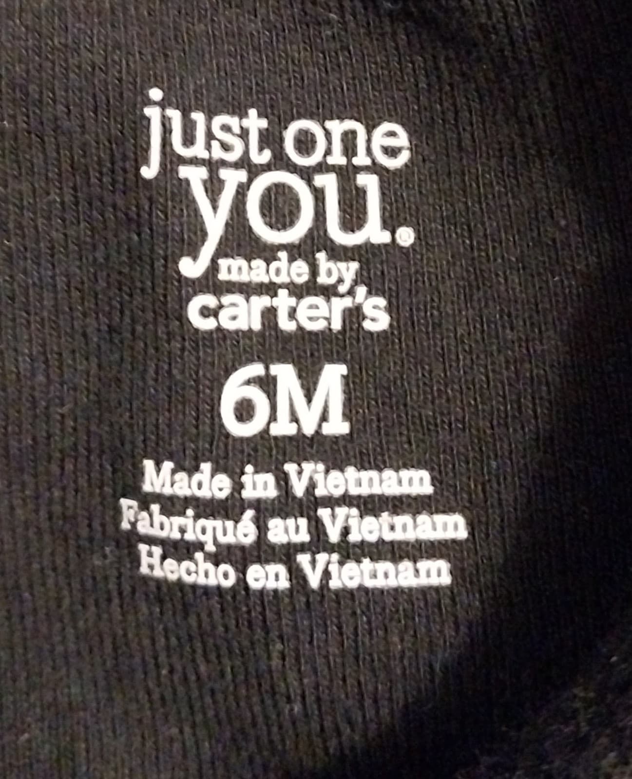 Just One You Carter's "My First Halloween" Cute Ghost One Piece. Size 6 Months - Thumbnail 4