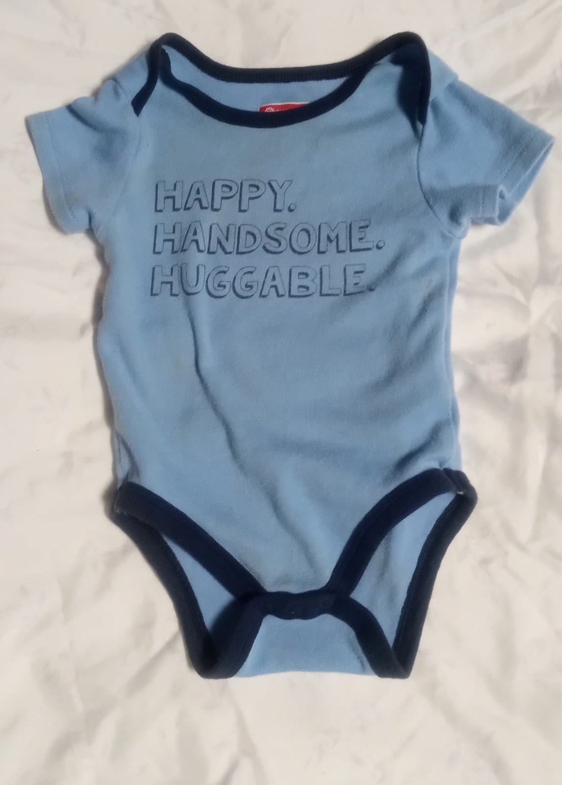 Swiggles Infant Baby Happy Handsome Huggable One-piece 6-9 months - Image 1