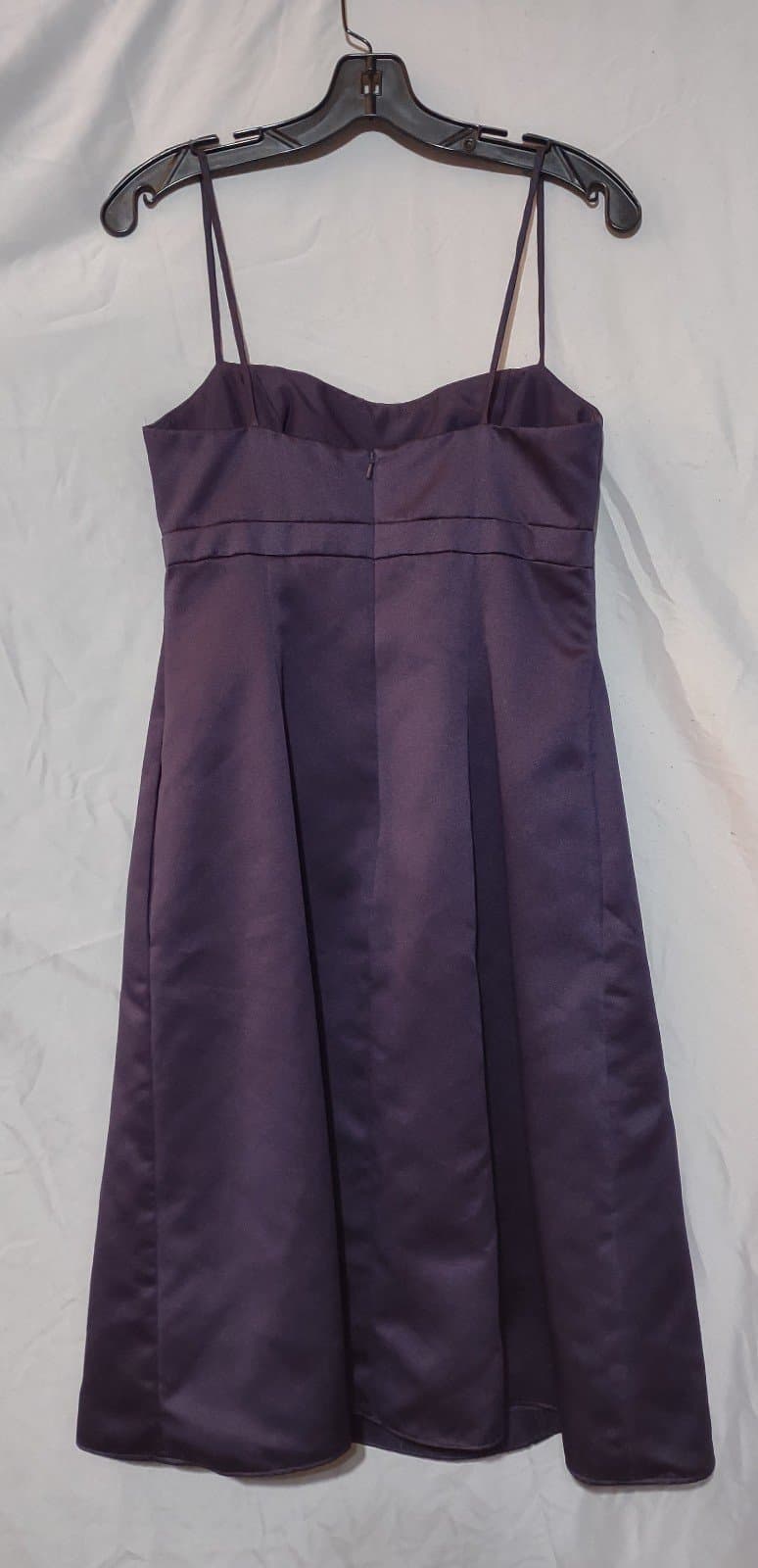 David's Bridal. Plum Colored Dress size 8 - Thumbnail 3
