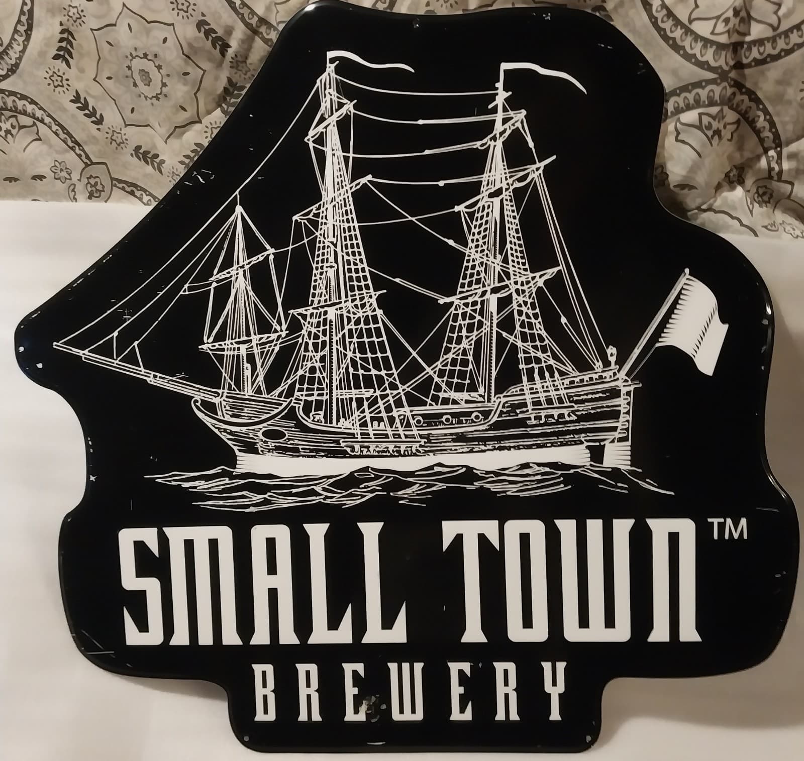 Small Town Brewery Beer Sign - Image 1