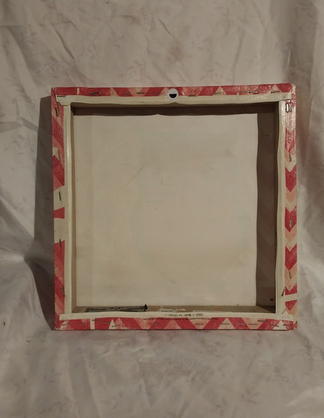 Owl Painted Canvas, Wall Art, 12x12, Multi Color. - Thumbnail 2