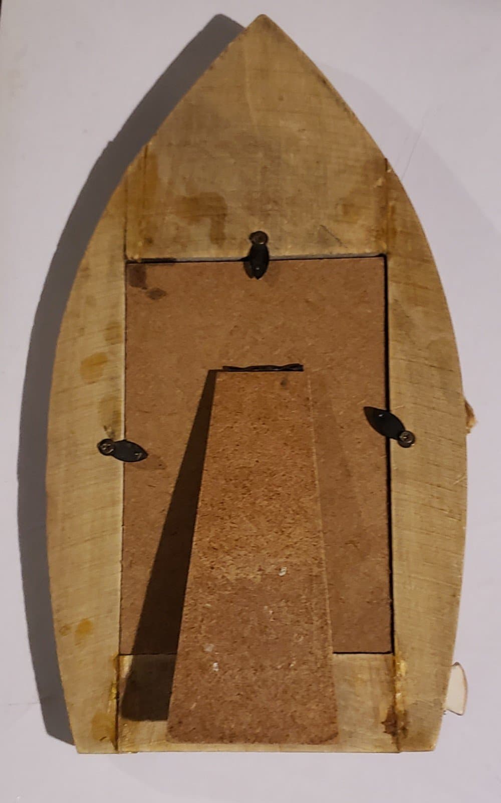 Puzzled CoTa Global Baja Boat Frame - 4x6 Beige Distressed Wood Photo Frame - Thumbnail 2