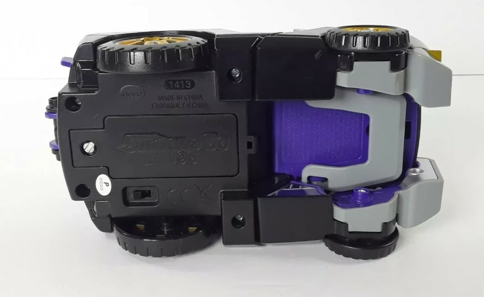 Vtech Switch & Go Dinos MC Roar the Gigantosaurus Black & Purple Dinosaur Toy. - Thumbnail 11