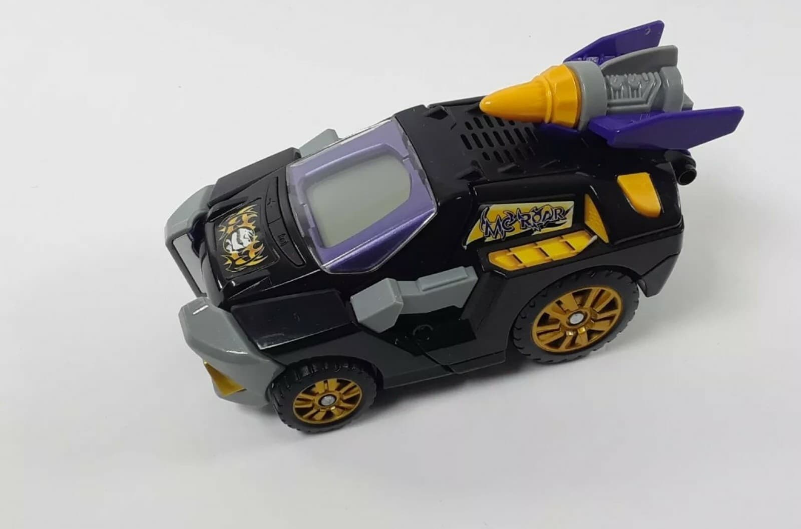 Vtech Switch & Go Dinos MC Roar the Gigantosaurus Black & Purple Dinosaur Toy. - Thumbnail 8