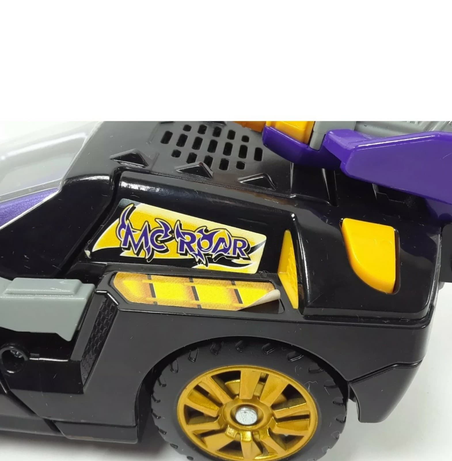 Vtech Switch & Go Dinos MC Roar the Gigantosaurus Black & Purple Dinosaur Toy. - Thumbnail 5