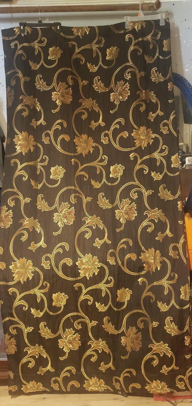 Window Curtains 36" Wide 78" Length. 2 Sets - Image 1