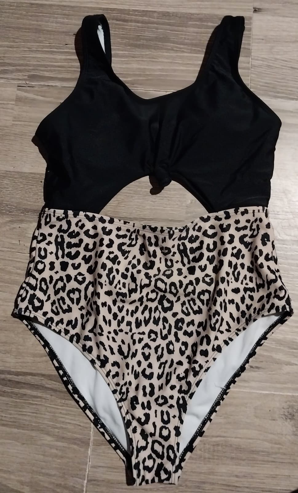 Emery Rose Shein Black Swimsuit - Image 1