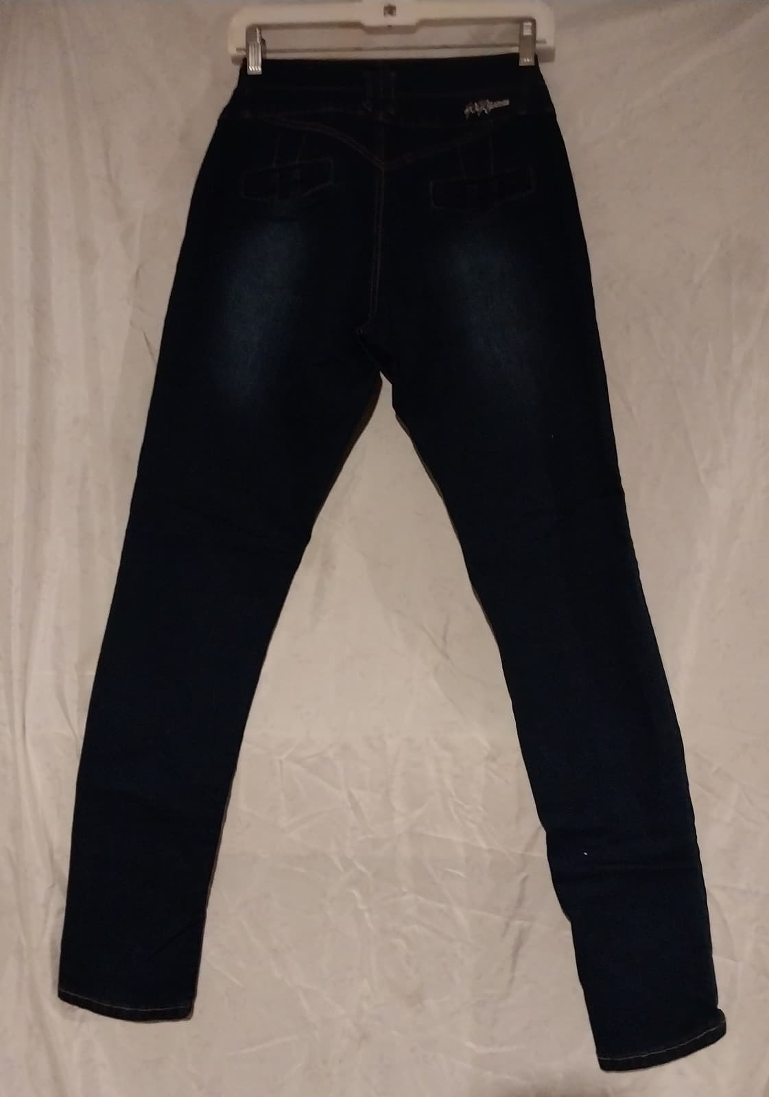 Gogo Jeans, size 11. Super stretch, three button, and zip closure - Thumbnail 2