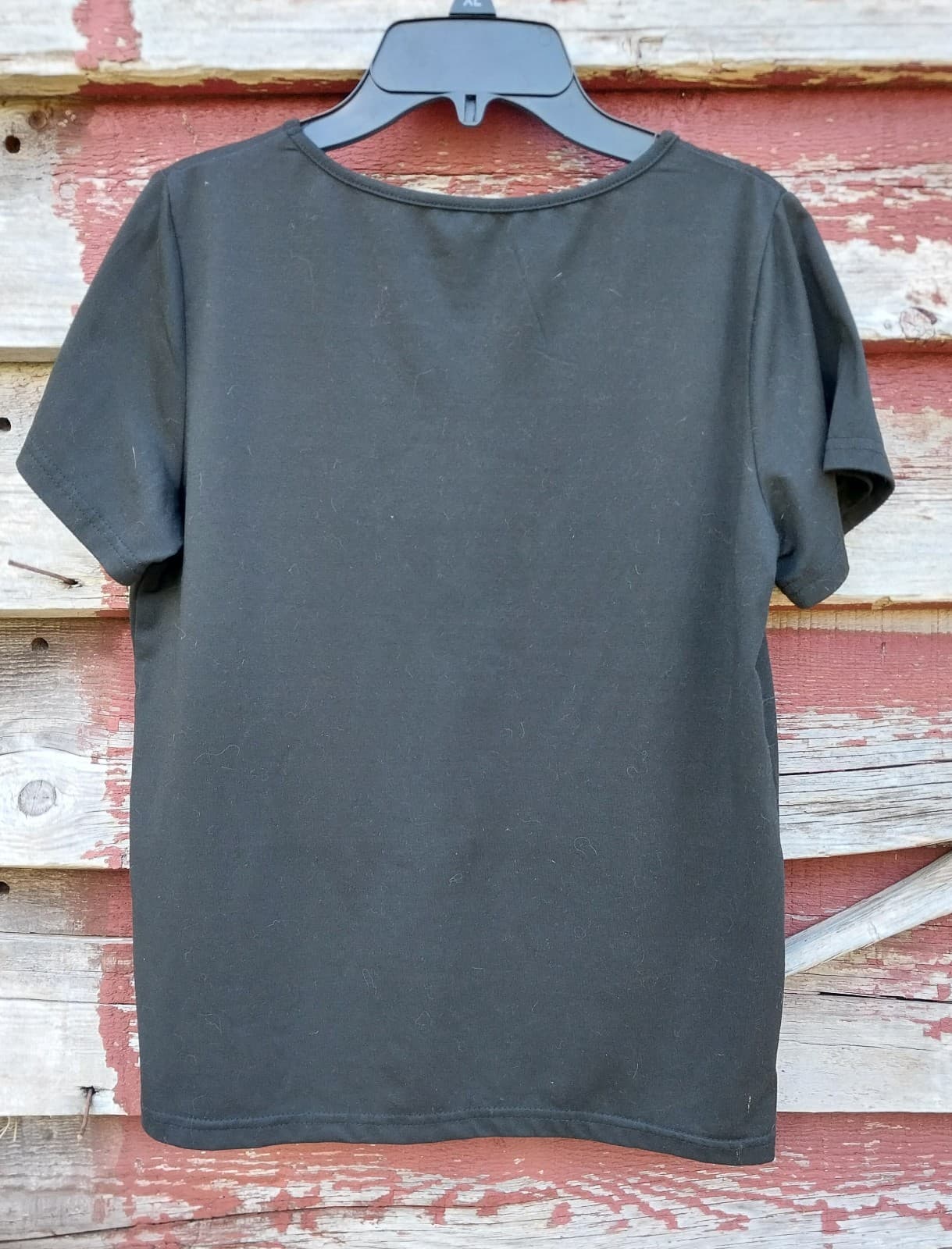 Shein. "Saint Laurent Paris" Black T-Shirt - Thumbnail 2