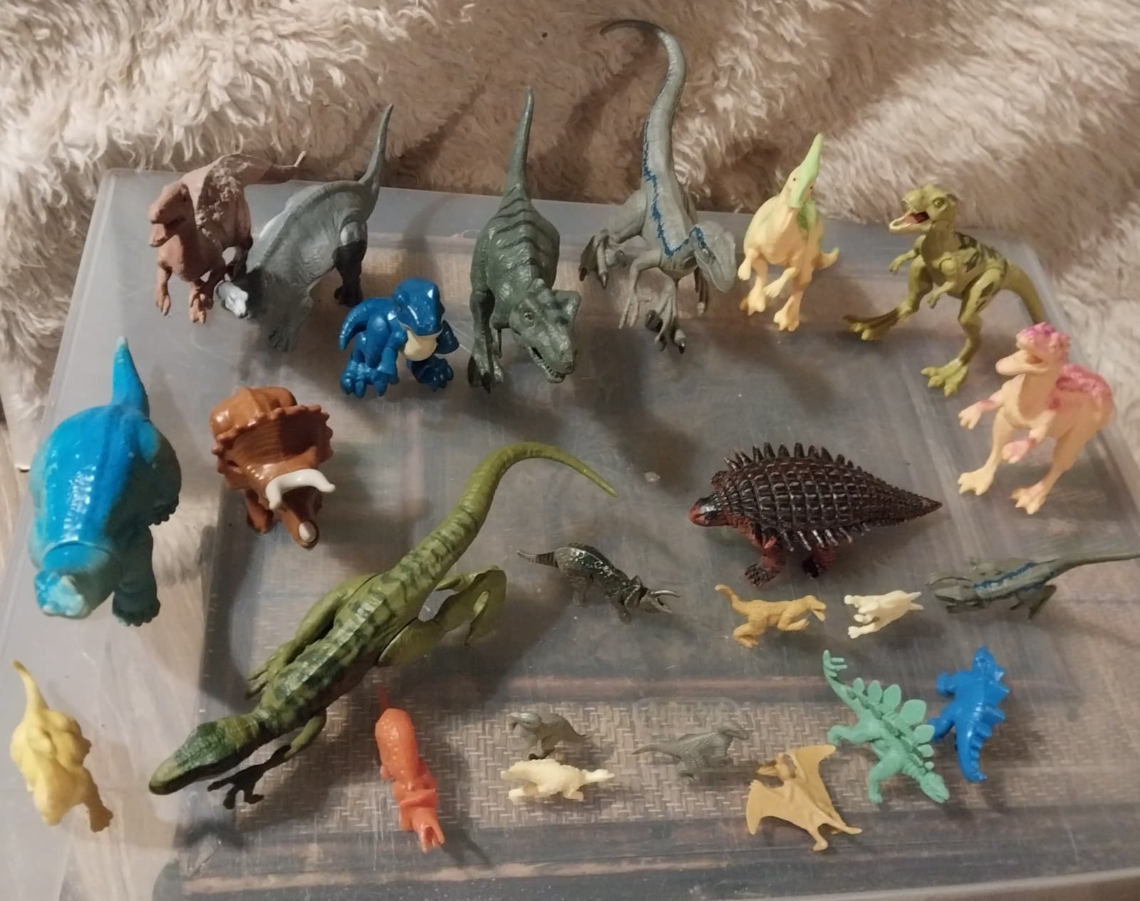 24 Assorted Dinosaur Figures. All in good condition. - Thumbnail 2