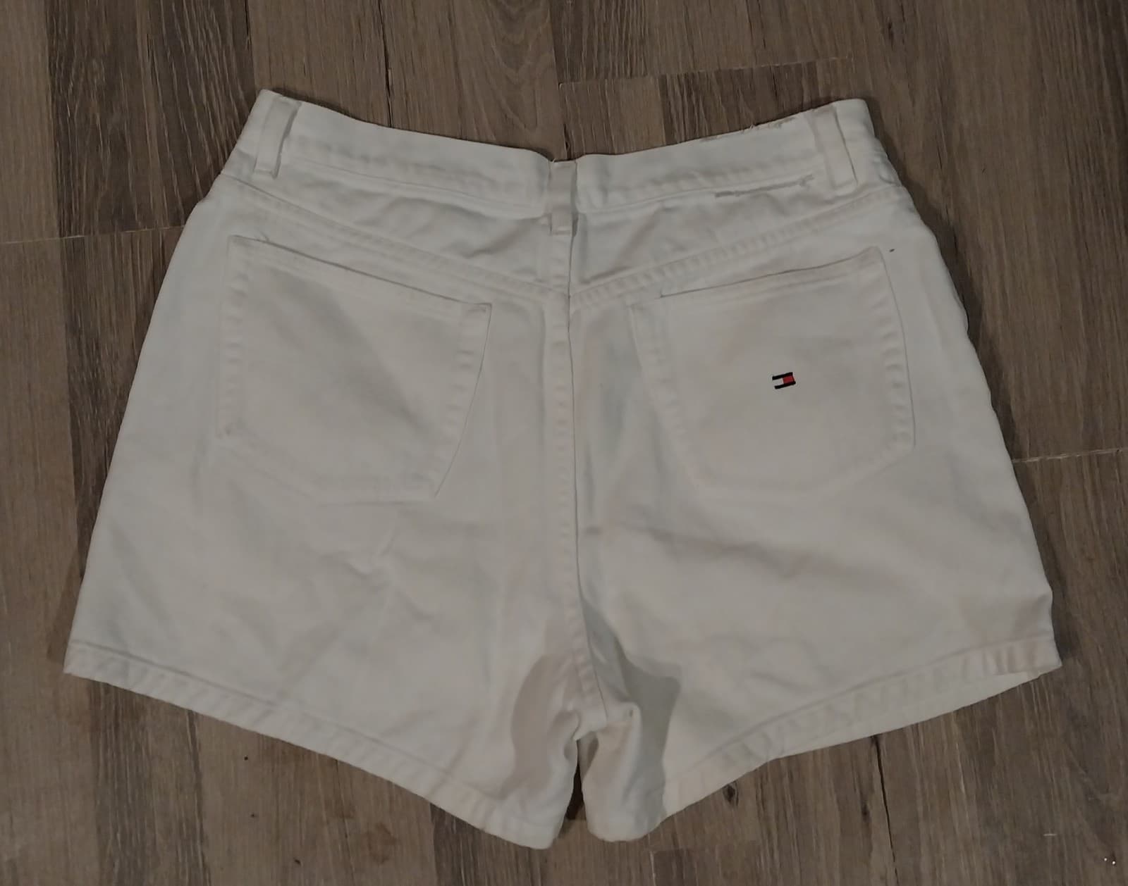 Tommy Hilfiger white jean shorts - Thumbnail 3