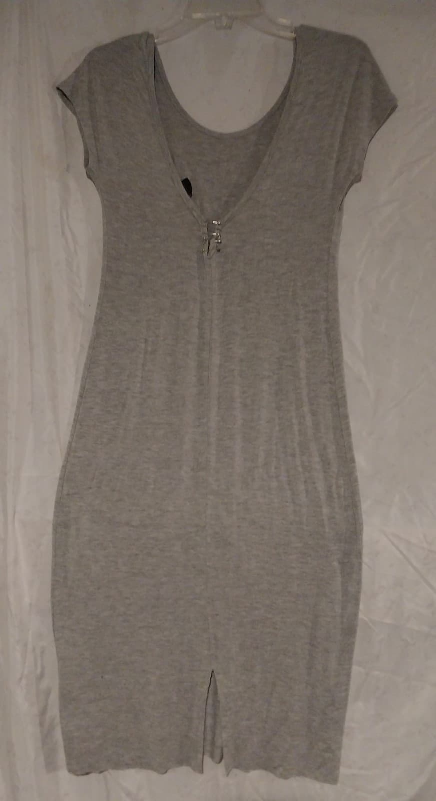 Rebel Sugar Grey & Black Night Shirt/Gown - Thumbnail 2