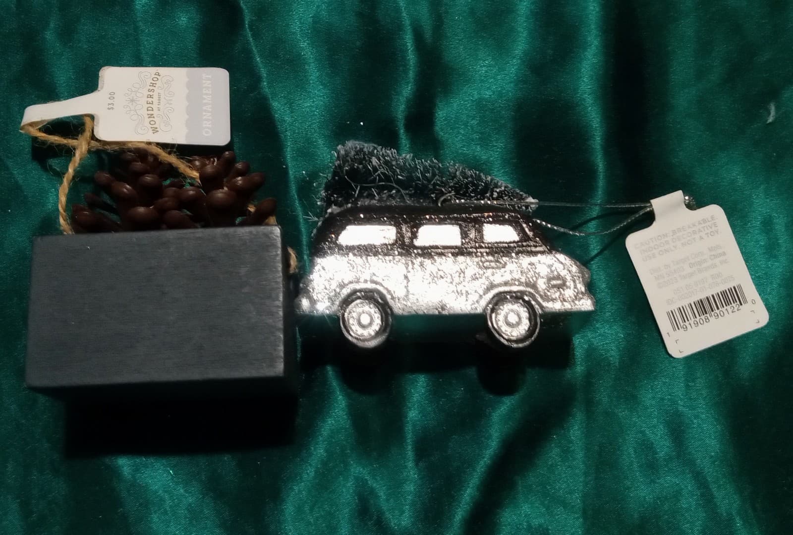 2 Wondershop Christmas Tree Ornaments arget - Thumbnail 2