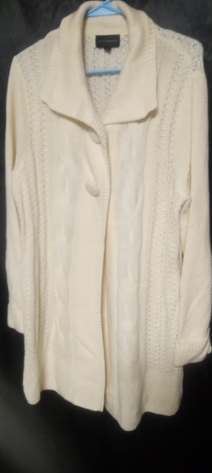Investments Creme Color Cardigan - Image 1