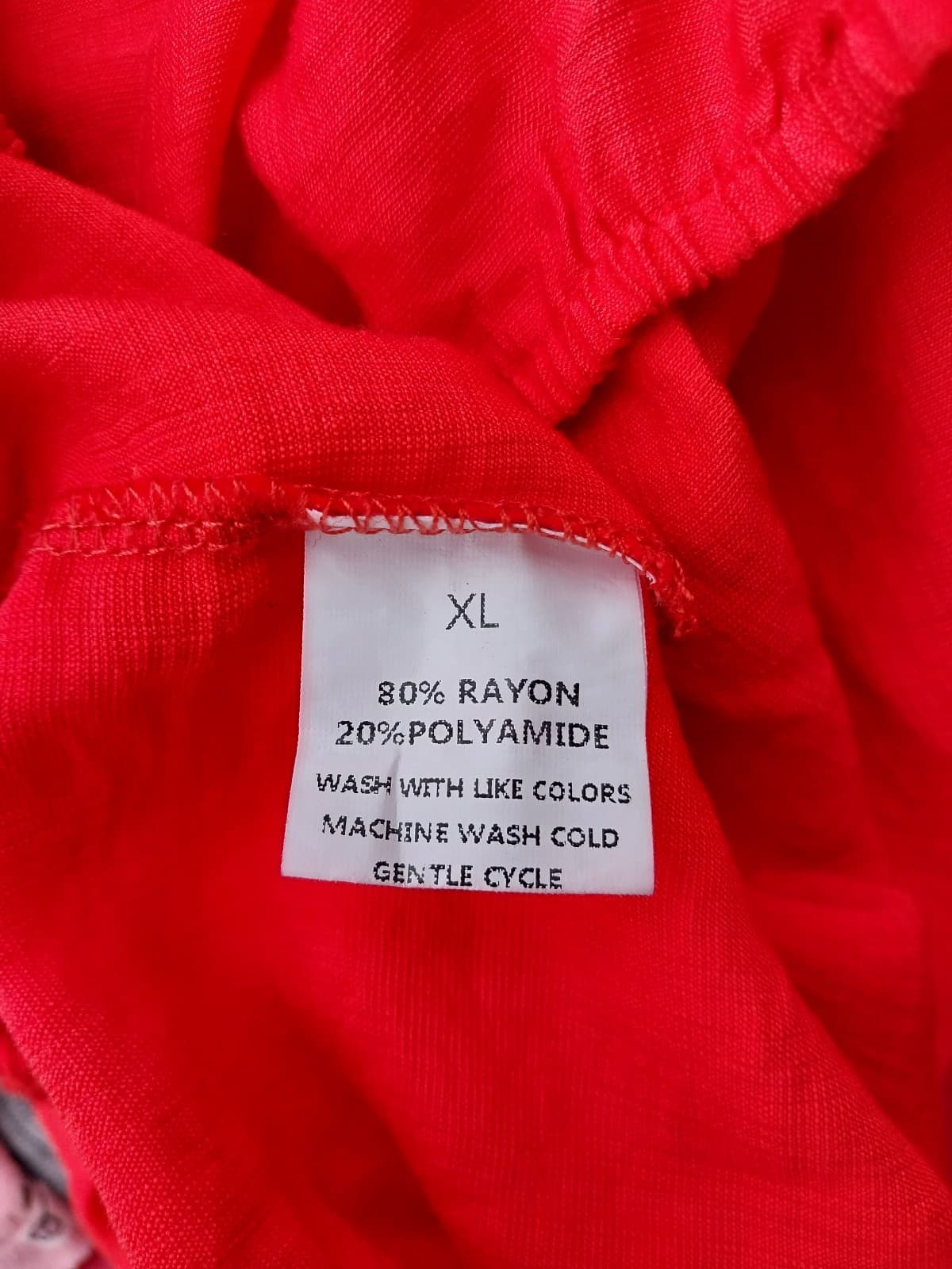 Bright Color Puff Sleeve Off Shoulders Top. Youth Size XL - Thumbnail 5