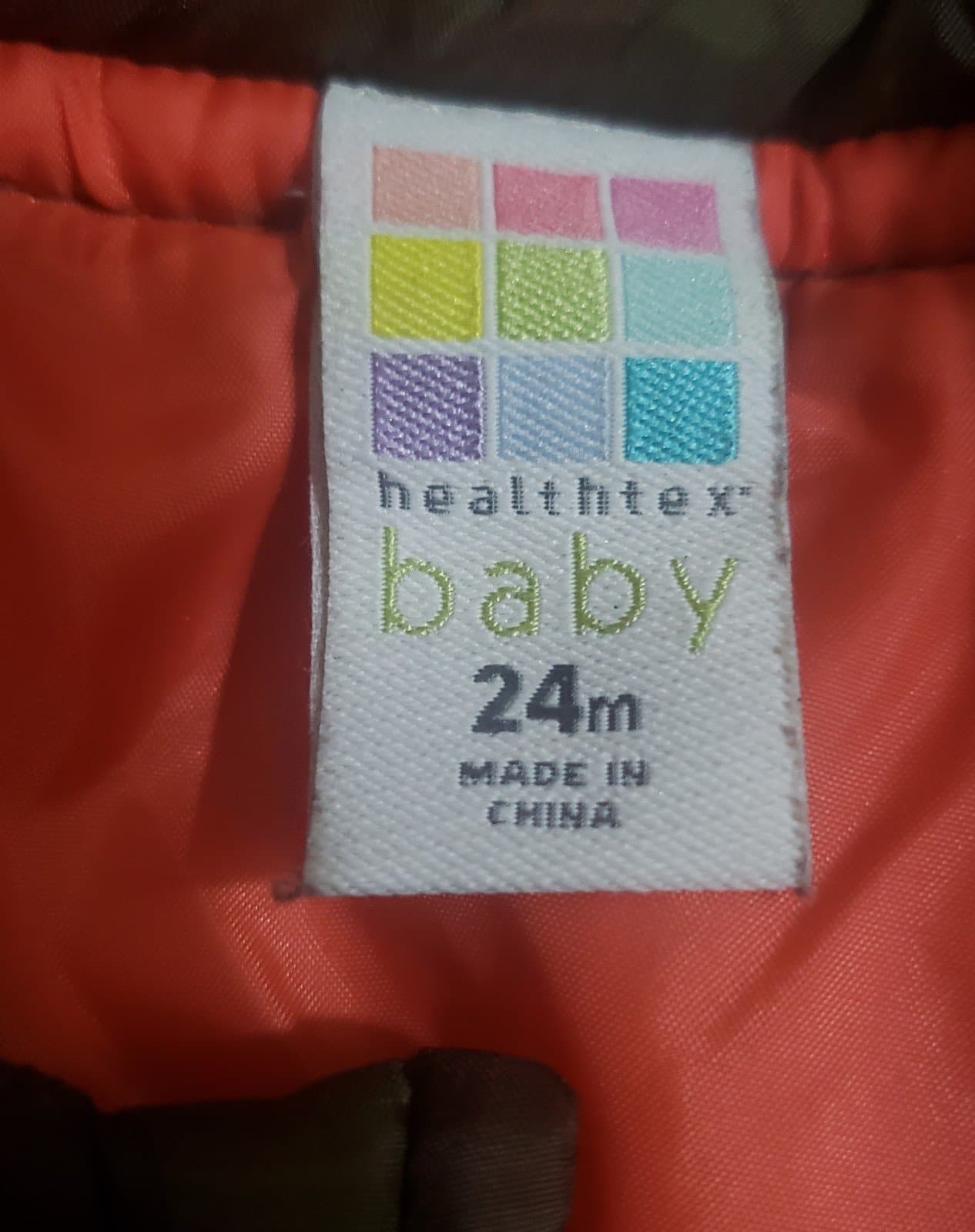 Green Camouflage " TRUCK CREW" Puffy Winter Vest 24 Months - Thumbnail 3