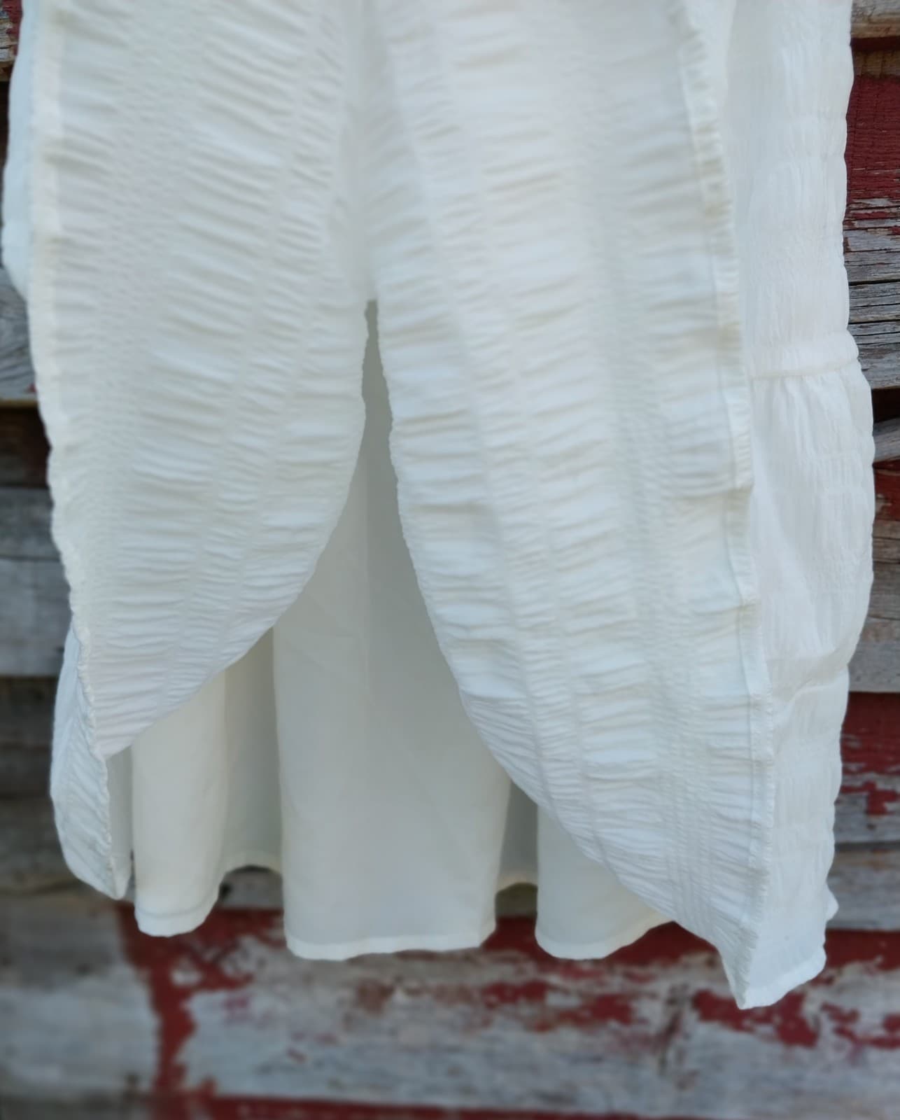 Shein White Dress, Size Youth Medium - Thumbnail 2