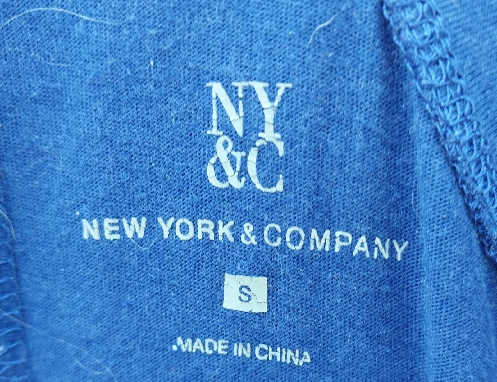 NY&C Blue & White Maxi Dress - Thumbnail 3