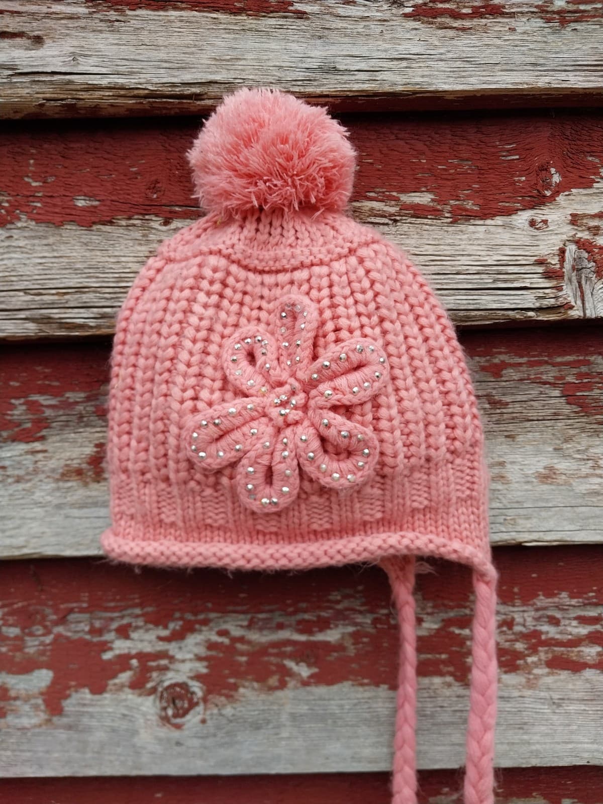 Earmuff Warm Knit Hat Beanie Winter, Braided - Thumbnail 2