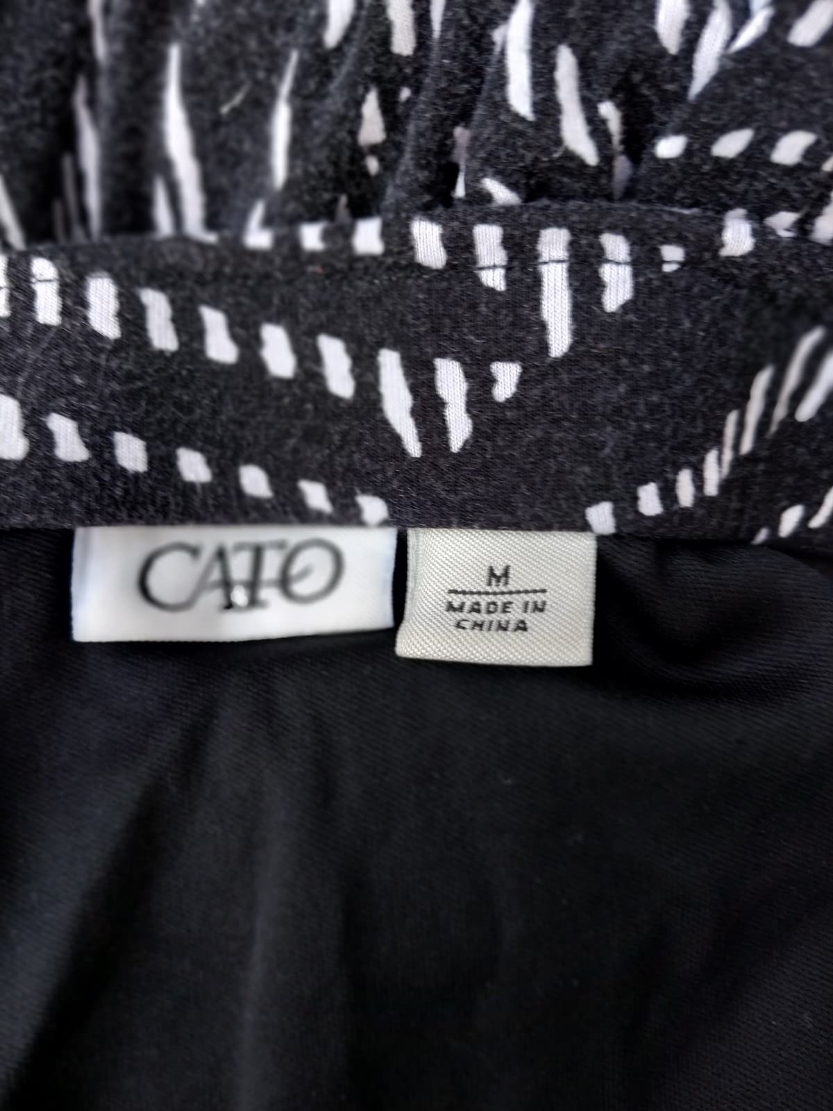 Cato Sleeveless Black & White Jumpsuit/Romper - Thumbnail 4