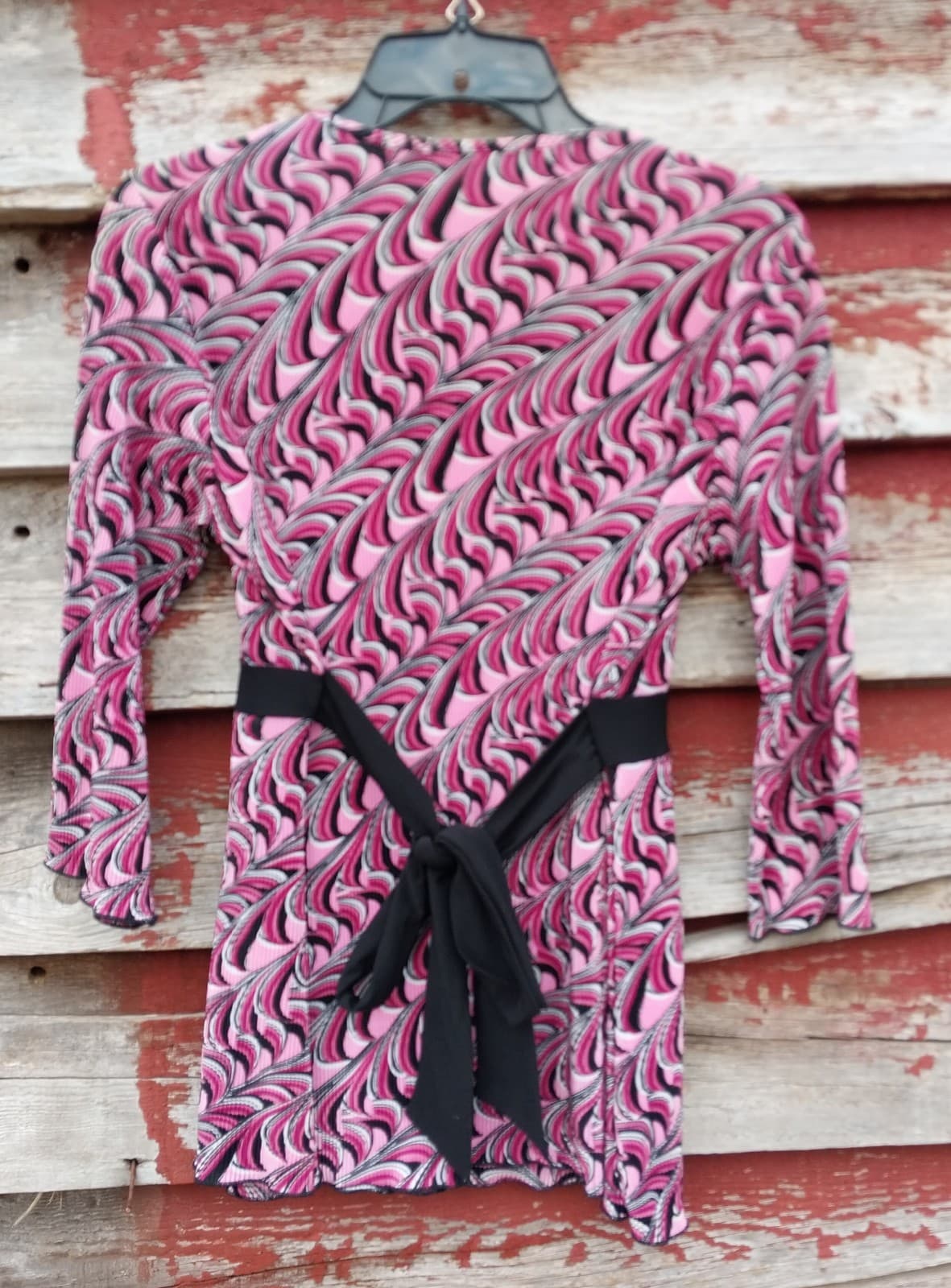 Vintage long sleeve blouse, size medium - Thumbnail 3