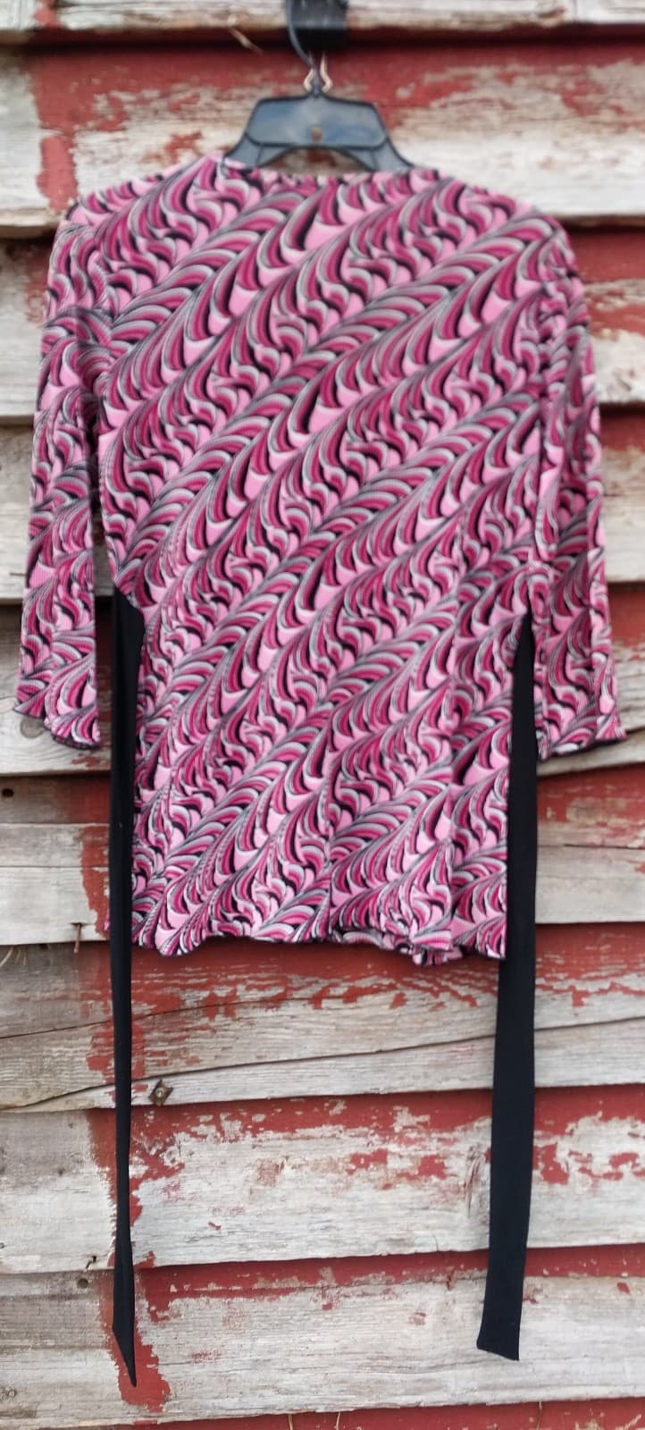 Vintage long sleeve blouse, size medium - Thumbnail 2