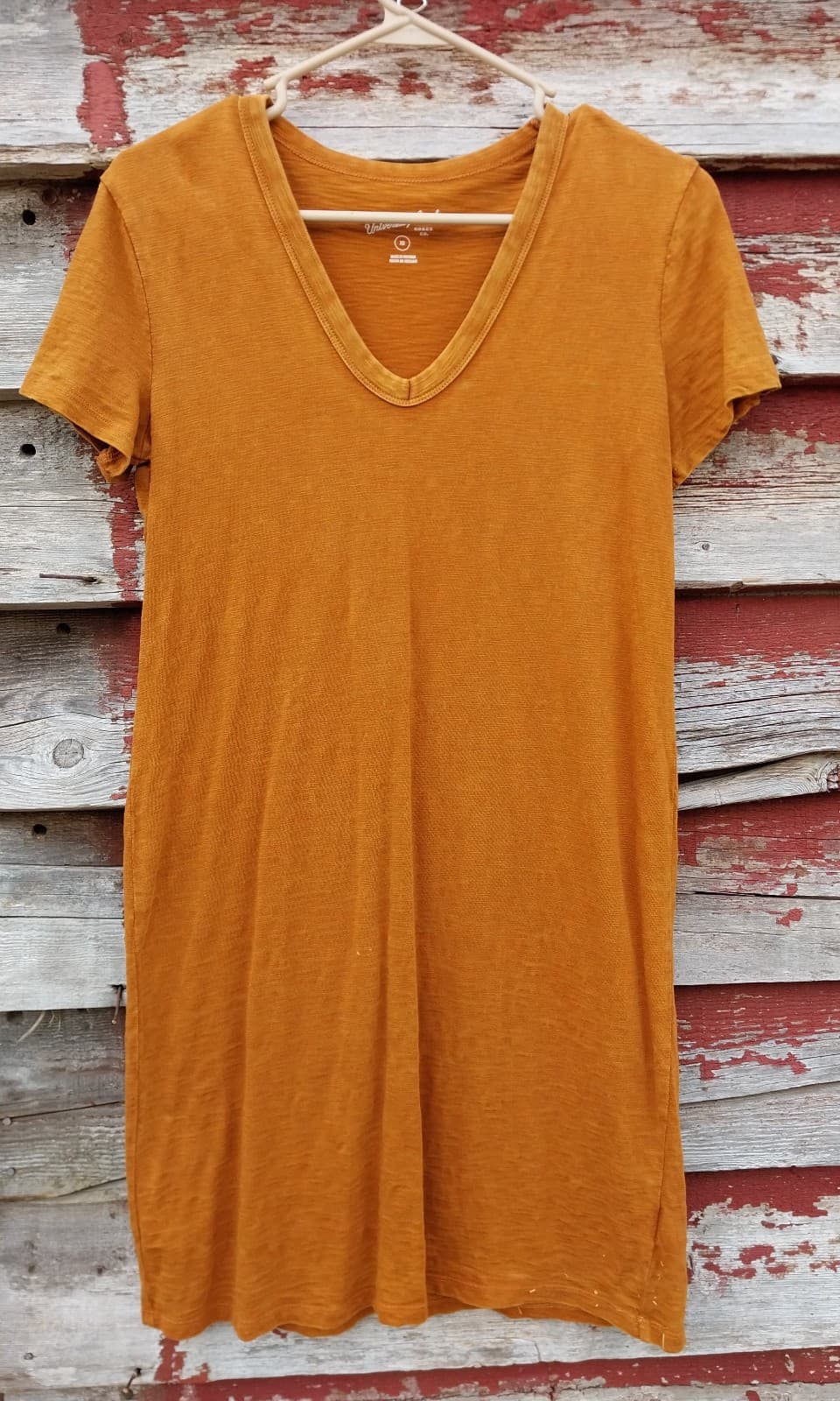 Universal Thread Women's Orange Dress - Image 1