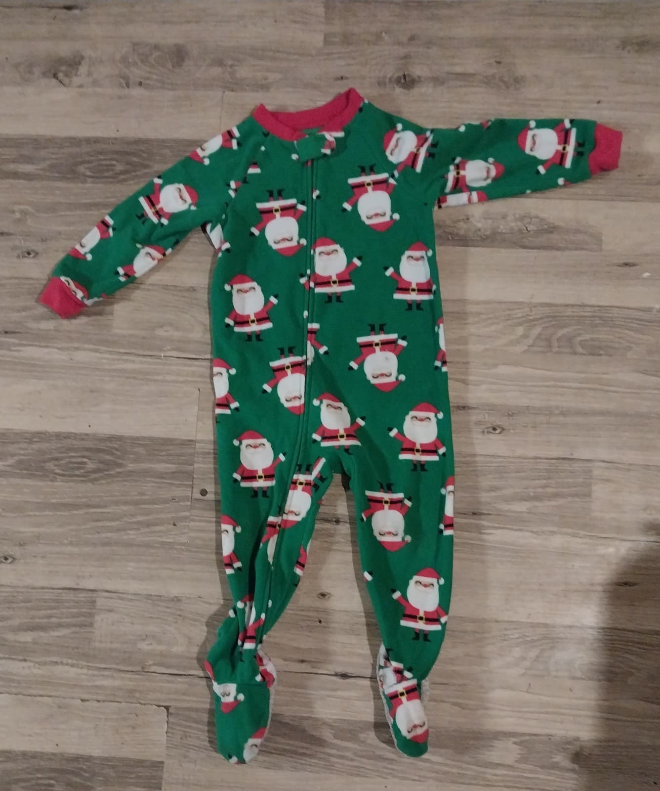 Baby Boy Size 24 Months Christmas Blanket Sleeper - Image 1