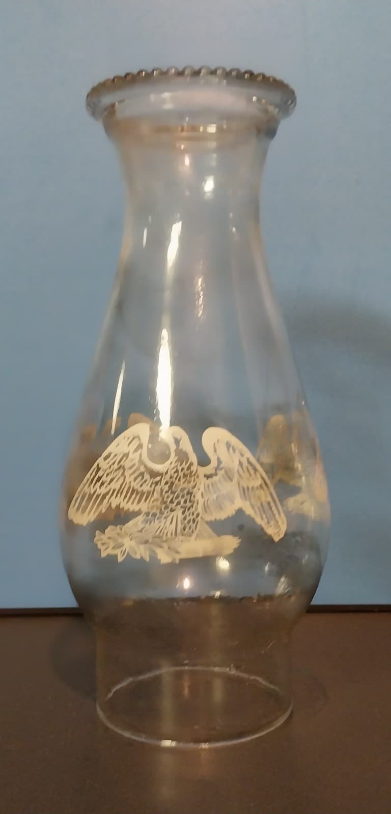 A 3 eagle etched globe, making it a unique addition to any collection. - Image 1