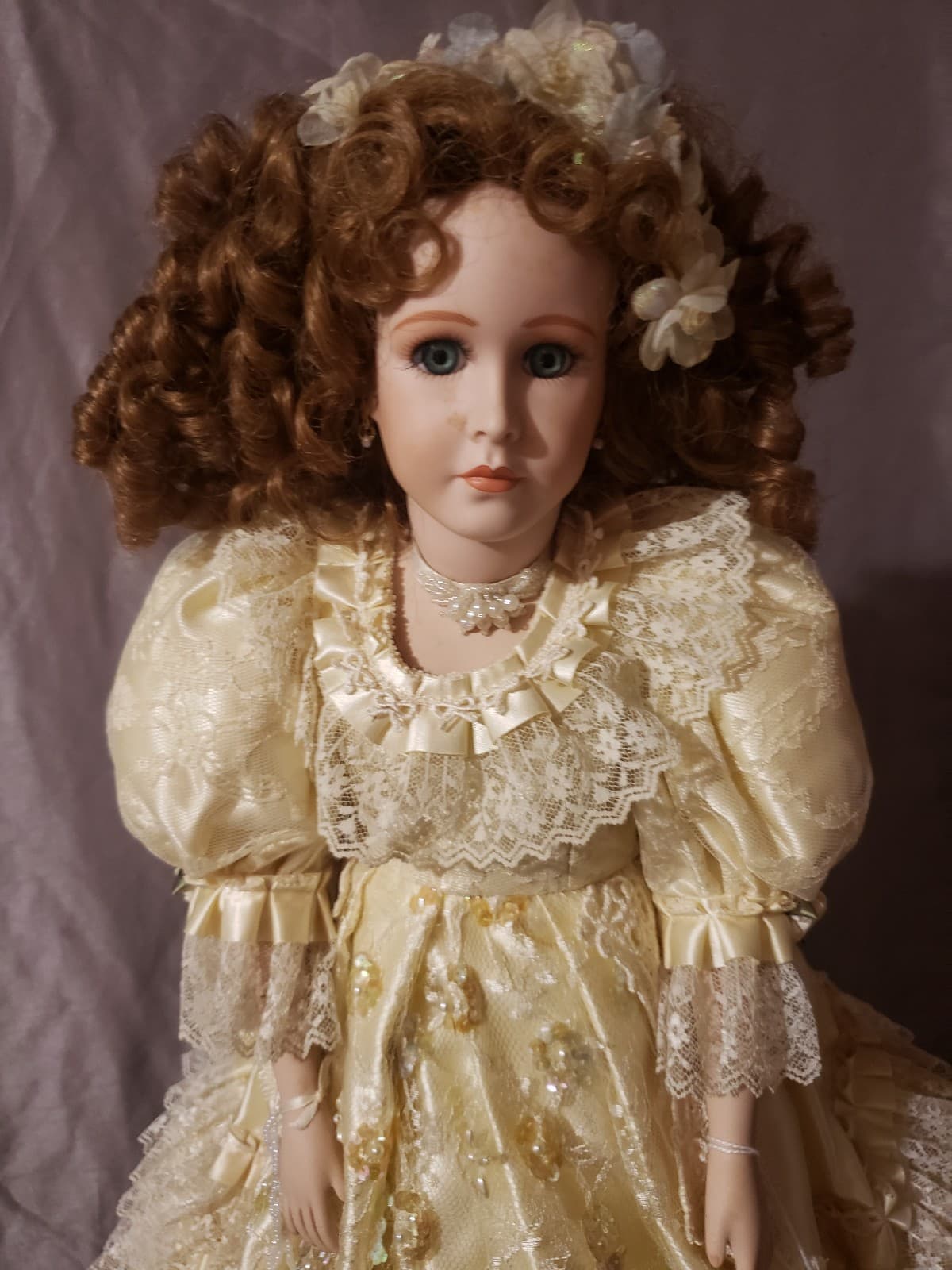 Lady anne "Tiffany" porcelain doll - Thumbnail 3