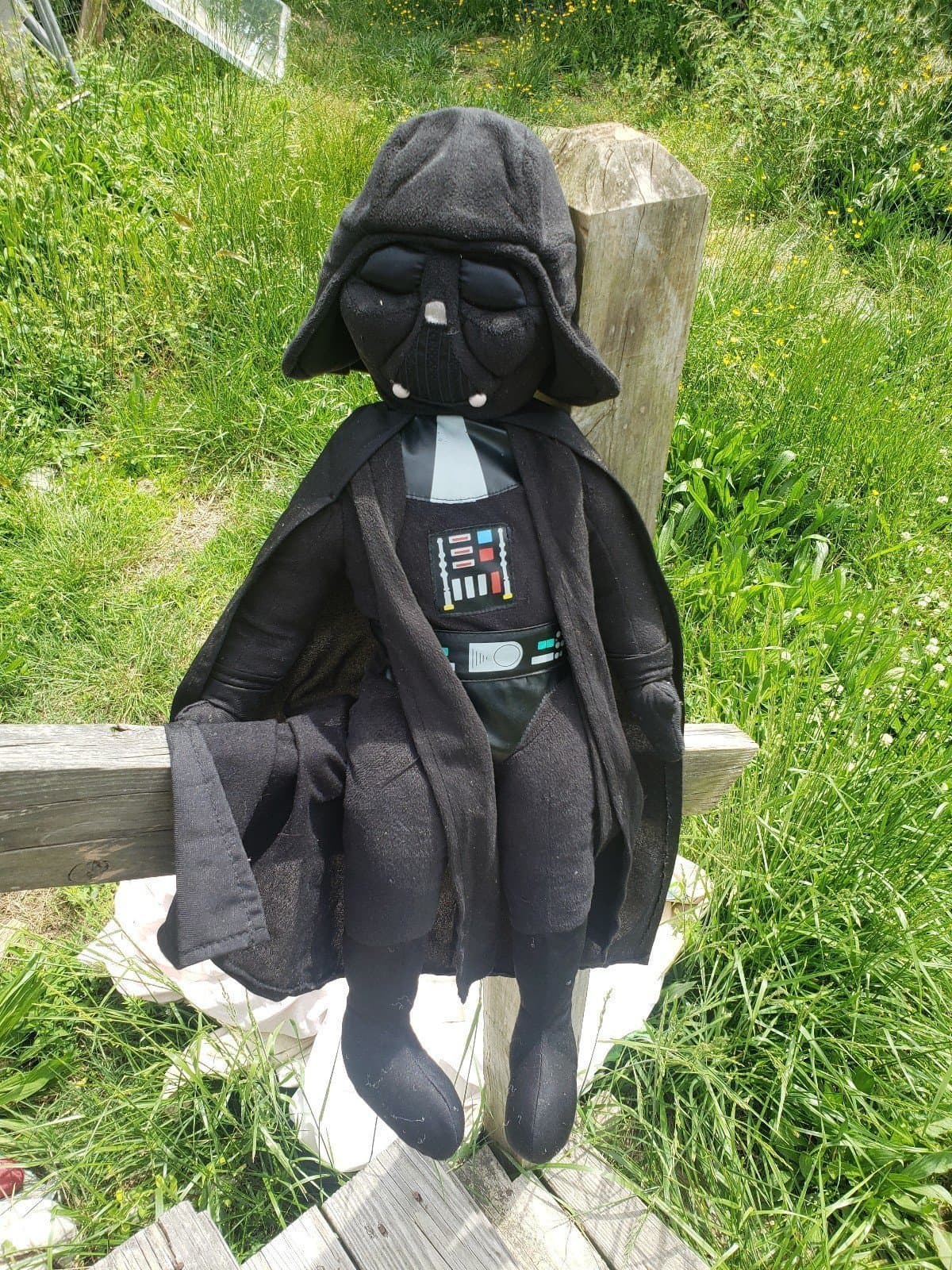 Star Wars Plush Toy 28" Tall Darth Vader Jay Franco & Sons 5th Avenue Lucasfilms - Image 1