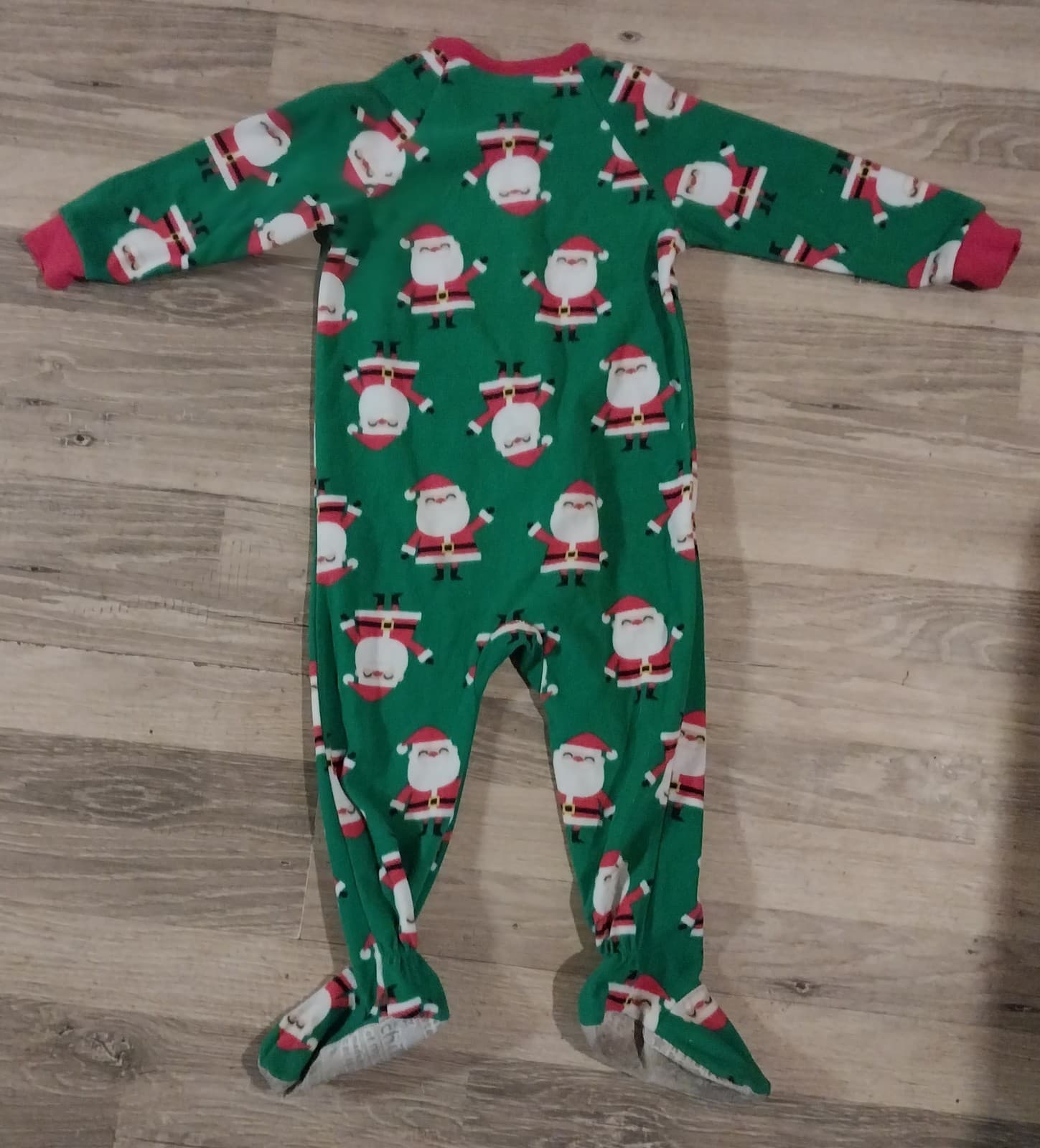 Baby Boy Size 24 Months Christmas Blanket Sleeper - Thumbnail 3