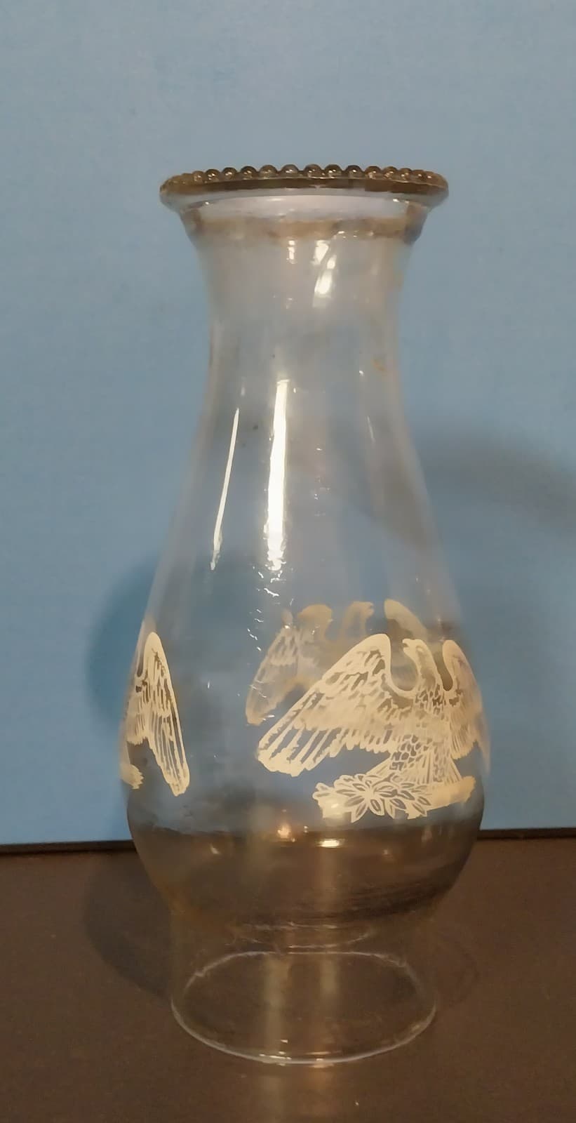 A 3 eagle etched globe, making it a unique addition to any collection. - Thumbnail 2