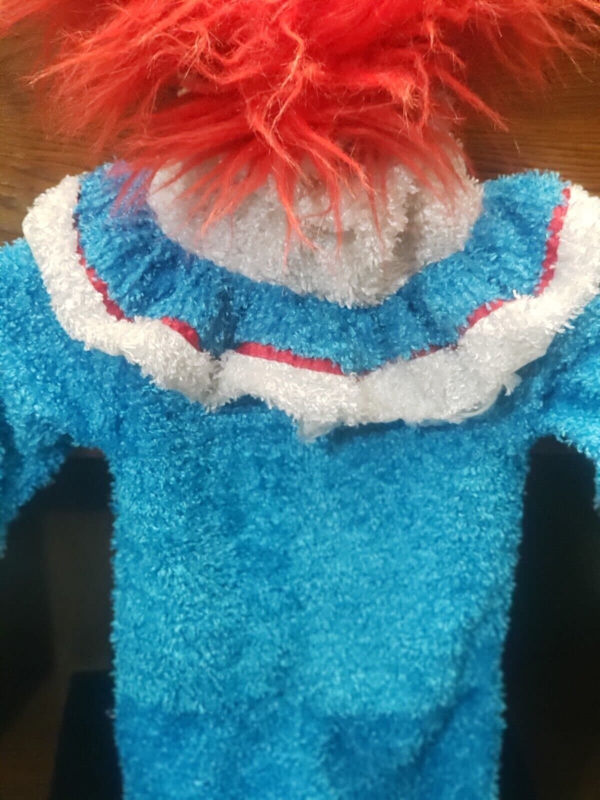 Unisex Bozo Celebration Halloween Costume Vintage Outfit Size 24 Months - Thumbnail 3