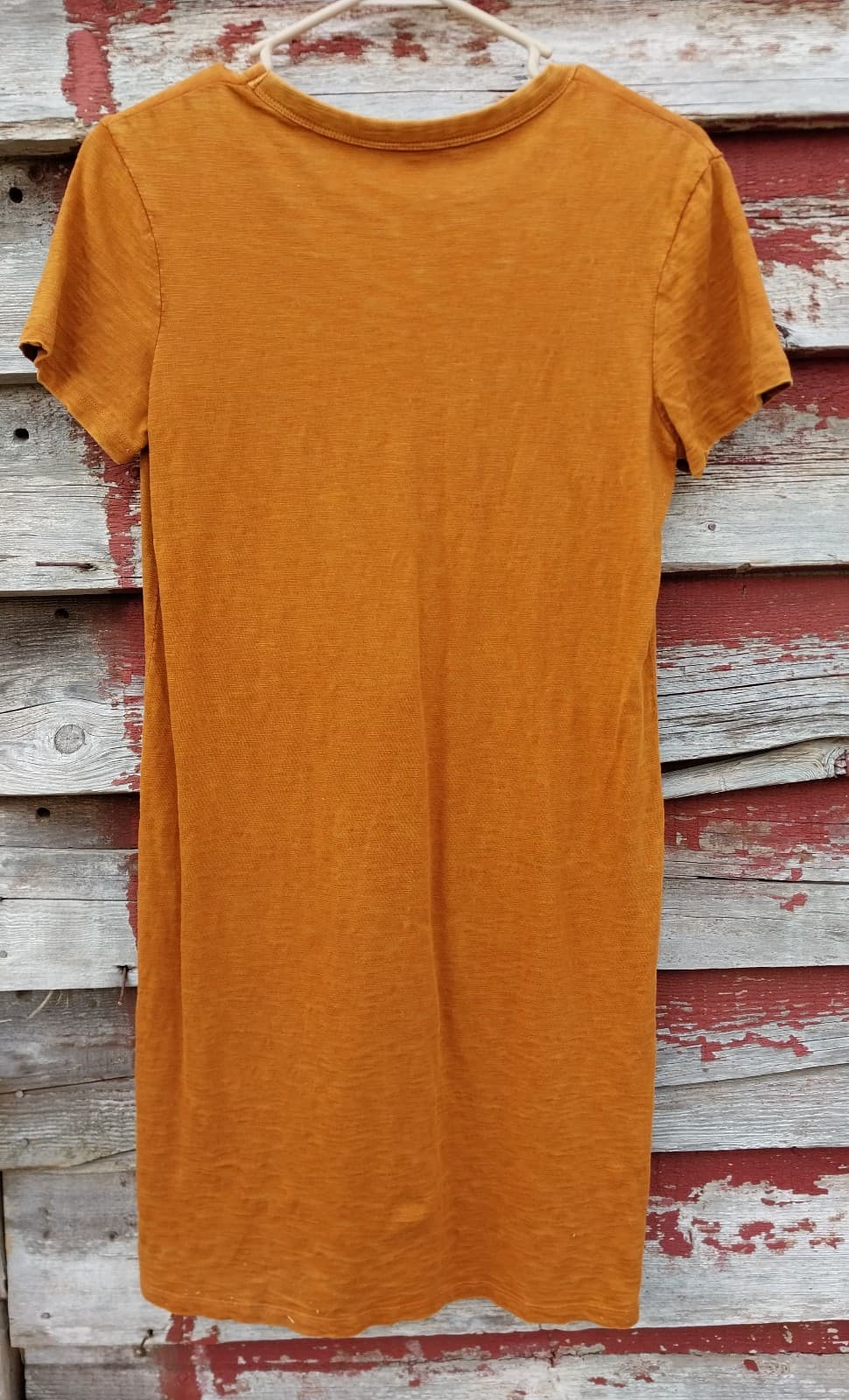 Universal Thread Women's Orange Dress - Thumbnail 2