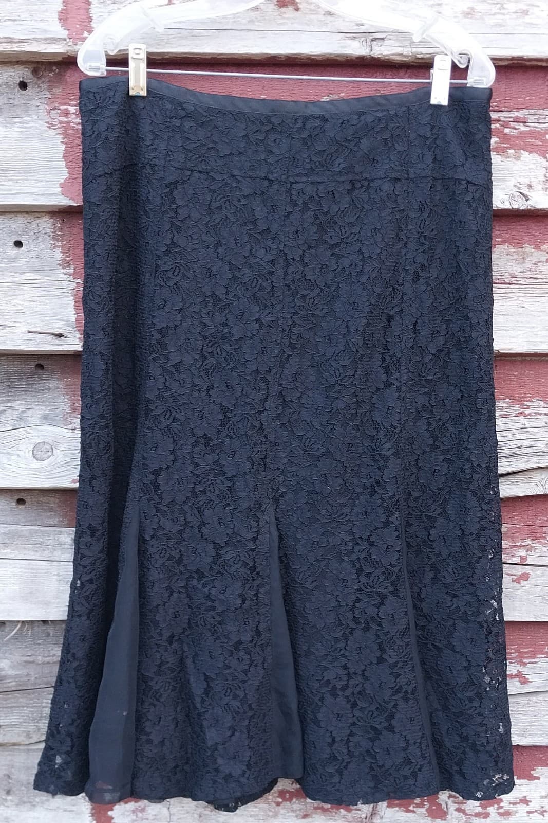 Focus 2000 Black Lace Skirt. Size 12 - Image 1
