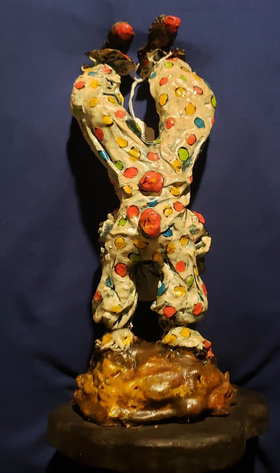 Hand Standing Polka Dot Clown - Thumbnail 2