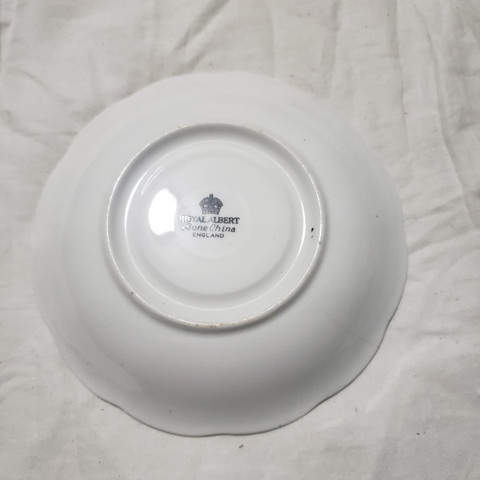 Vintage Adderley ENGLAND Fine Bone China 1940s Green Saucer. Rare Find. - Thumbnail 2