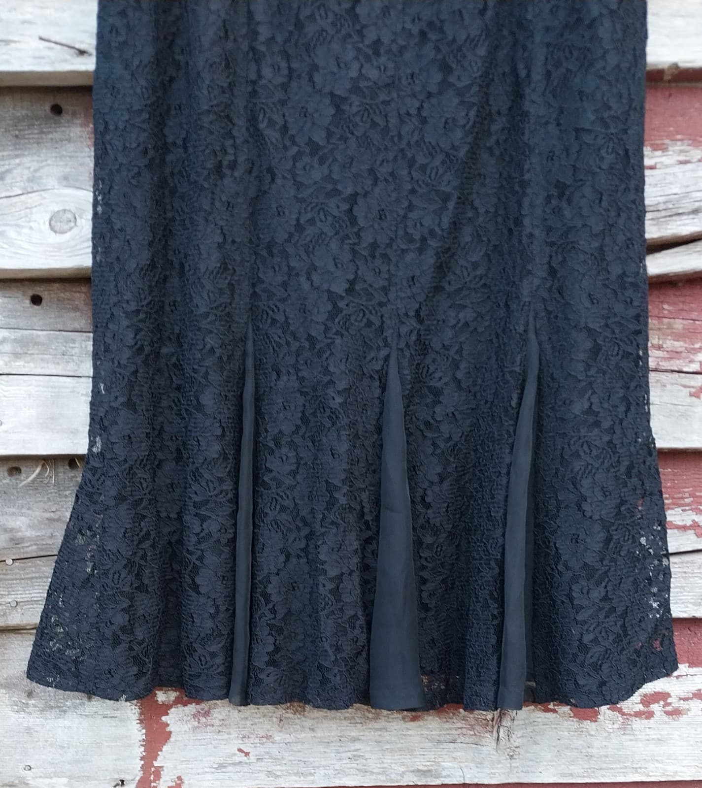 Focus 2000 Black Lace Skirt. Size 12 - Thumbnail 4